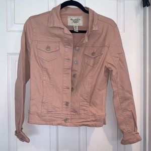 American Rag pink denim jacket